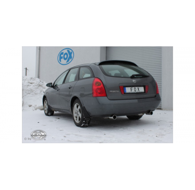 Escape FOX Nissan Primera P12 Caravan escape final salida duplex - 1x90 12 duplex