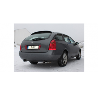 Escape FOX Nissan Primera P12 Caravan escape final salida duplex - 1x90 12 duplex