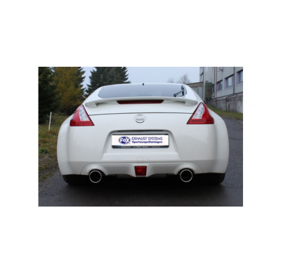 Escape FOX Nissan 370Z escape final salida duplex - 1x100 13 duplex