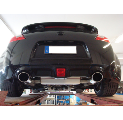 Escape FOX Nissan 370Z escape final salida duplex - 129x106 32 duplex