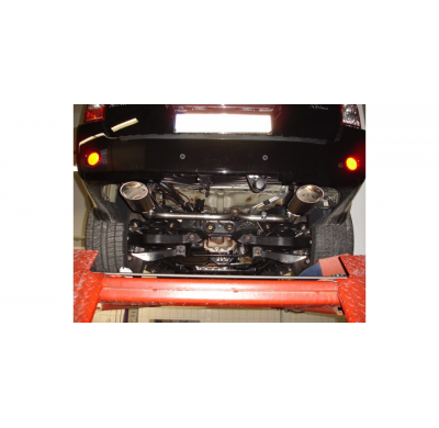 Escape FOX Nissan Pathfinder R51 tail pipes duplex - 140x90 32 duplex
