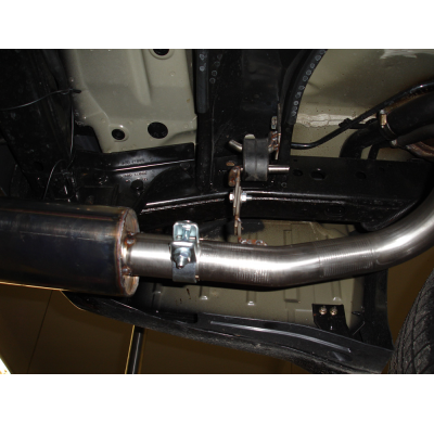 Escape FOX Nissan Pathfinder R51 tail pipes duplex - 140x90 32 duplex
