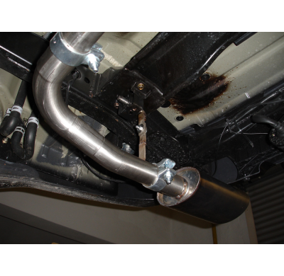 Escape FOX Nissan Pathfinder R51 tail pipes duplex - 140x90 32 duplex