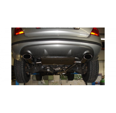 Escape FOX Nissan Murano Z50 escape final salida duplex - 140x90 32 duplex