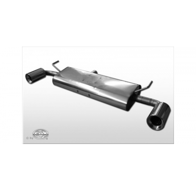 Escape FOX Nissan Qashqai - diesel escape final cross salida duplex - 1x100 13 duplex