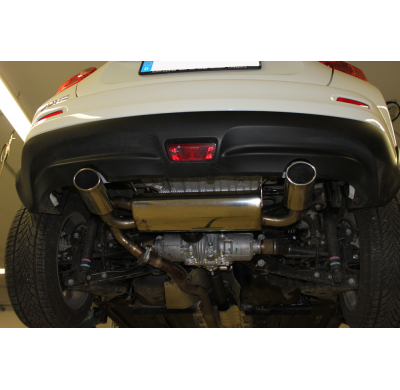 Escape FOX Nissan Juke - F15 (All wheel drive) escape final cross salida duplex - without final pipe