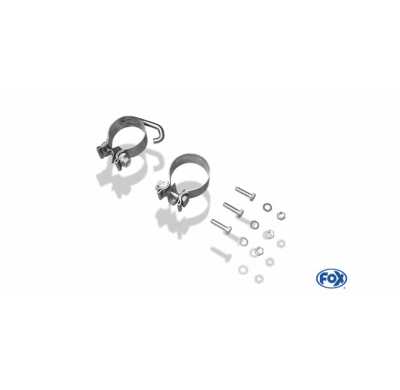 Escape FOX Opel Corsa A-CC escape delantero &#216;60mm