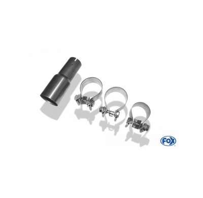 Escape FOX Opel Corsa B escape delantero - diametro: 60mm