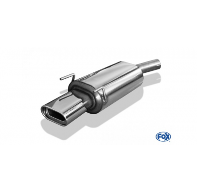 Escape FOX Opel Corsa B escape final Ø60mm - 135x80 53