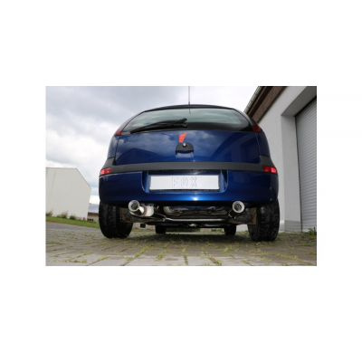 Escape FOX Opel Corsa C escape final salida duplex - 1x90 13 duplex
