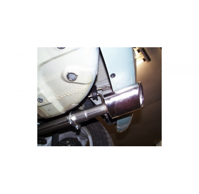 Escape FOX Opel Corsa C escape final salida duplex - 115x85 33 duplex