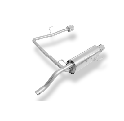 Salida del silenciador trasero derecho/izquierdo para Opel Corsa D Rieger - 115x85 Fox exhaust