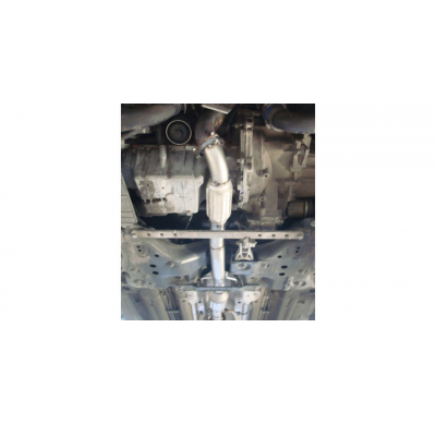 Escape FOX Opel Corsa D GSI/ OPC Downpipe incl. 200 cells catalizador with Euro 4-norm