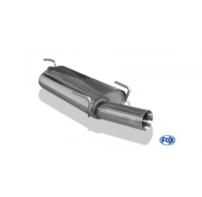 Escape FOX Opel Astra F-CC escape final 3 puntos de fijacion en la entrada - 1x80 24