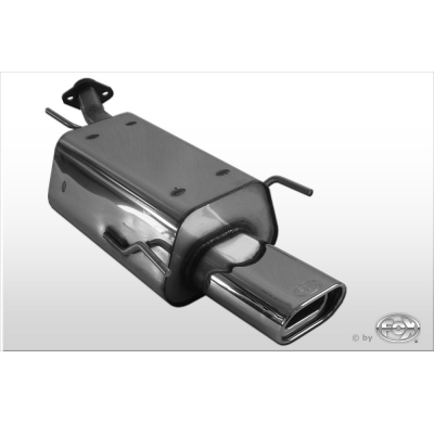 Escape FOX Opel Zafira F75 escape final Ø63,5mm - 135x80 53