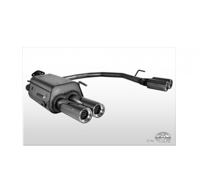 Escape FOX Opel Astra G notchback escape final salida duplex - 2x80 13 duplex