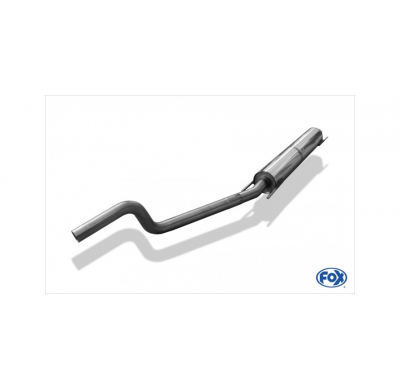 Escape FOX Opel Astra H/ Astra H GTC Turbo escape delantero Ø63mm