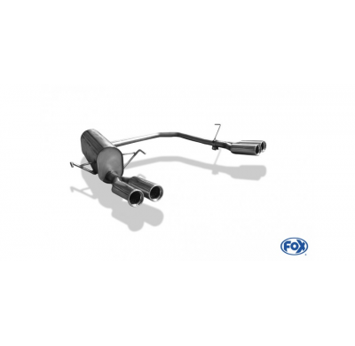 Escape FOX Opel Astra H Caravan escape final salida duplex - 2x76 13 duplex