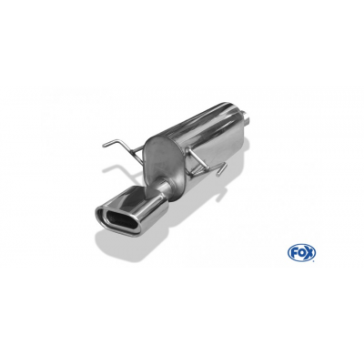 Escape FOX Opel Astra H/ Astra H GTC Turbo escape final - 135x80 53 - diametro 63,5mm