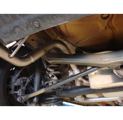 Escape FOX Opel Astra J Sports Tourer escape final cross salida duplex - 115x85 32 duplex