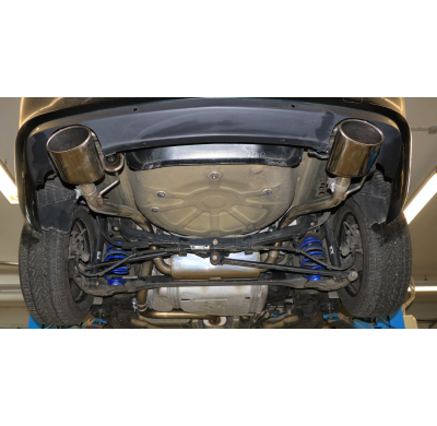 Escape FOX Opel Astra J notchback escape final cross exit duplex - 160x90 type 38 duplex