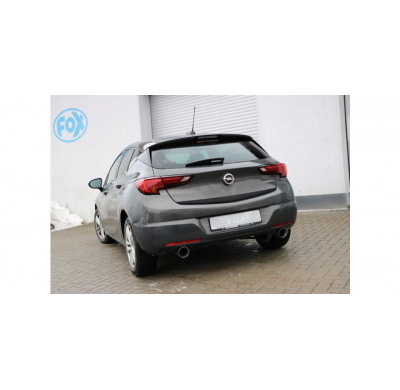 Escape FOX Opel Astra K Escape Final Duplex dch/izq - 1x100 25 dch/izq