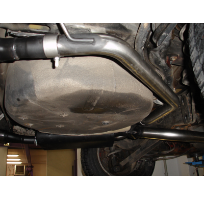 Escape FOX Opel Vectra B escape final salida duplex - 2x76 13 duplex