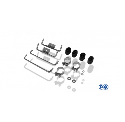 Escape FOX Opel Vectra C GTS escape final duplex doble entrada - 2x76 17 duplex