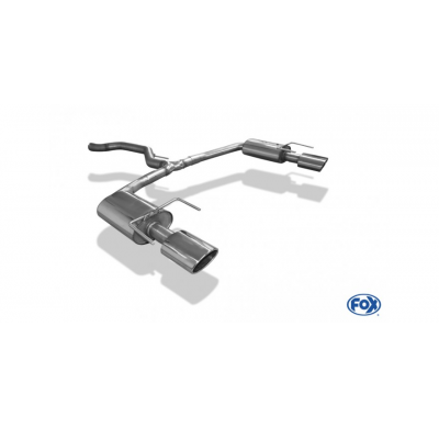 Escape FOX Opel Vectra C OPC sedan escape final duplex - 140x90 32 duplex