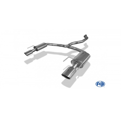 Escape FOX Opel Vectra C OPC sedan escape final duplex - 140x90 32 duplex