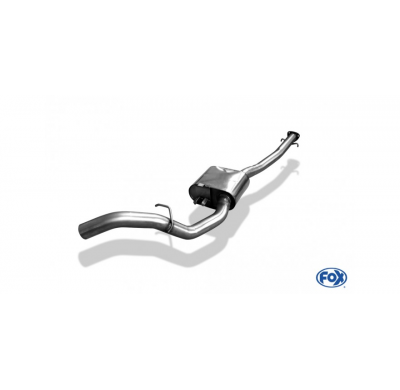 Escape FOX Opel Calibra A escape delantero Ø 63,5mm