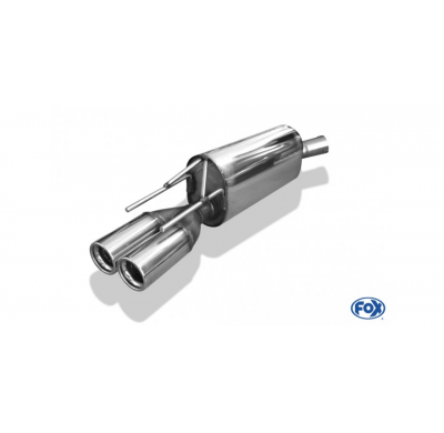 Escape FOX Opel Calibra A escape final Ø 63,5mm - 2x76 13