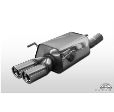 Escape FOX Opel Zafira OPC escape final 70mm - 2x80 17