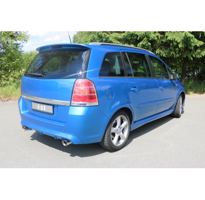 Escape FOX Opel Zafira B OPC Escape final Duplex - 1x90 25 dch/izq