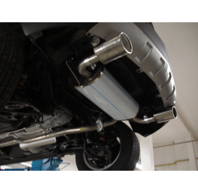 Escape FOX Opel Antara escape final cross salida duplex - 140x90 33 duplex