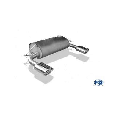 Escape FOX Opel Antara escape final cross salida duplex - 140x90 33 duplex