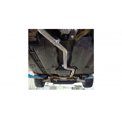 Escape FOX Opel GT tubo conexion escape final/ catalizador &#216;70mm with flexi pipe