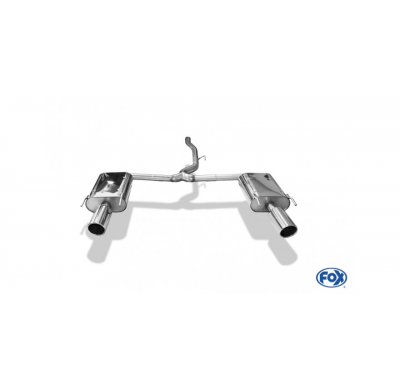 Opel Insignia A - Escape trasero FOX 4x4 Sports Tourer derecho / izquierdo - 1x100 tipo 16 derecho / izquierdo