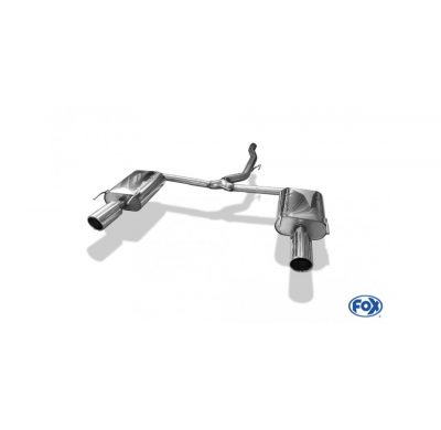 Opel Insignia A - Escape trasero FOX 4x4 Sports Tourer derecho / izquierdo - 1x100 tipo 16 derecho / izquierdo