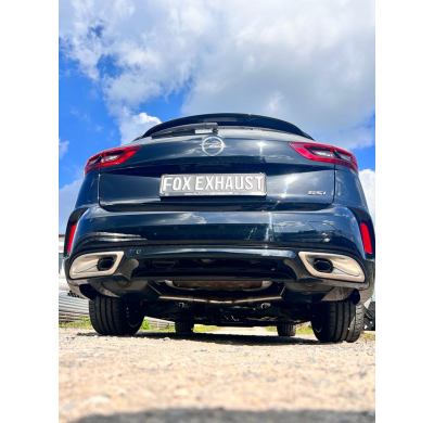 Opel Insignia B GSI - Sports Tourer - 4x4 silenciador final Fox exhaust