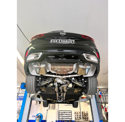 Opel Insignia B GSI - Sports Tourer - 4x4 silenciador final Fox exhaust