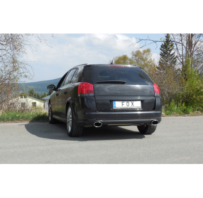 Escape FOX Opel Signum Sportheck escape final salida duplex - 140x90 44 duplex