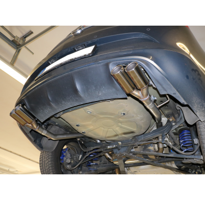 Escape FOX Opel Cascada Escape Final Duplex dch/izq - 2x76 12 dch/izq