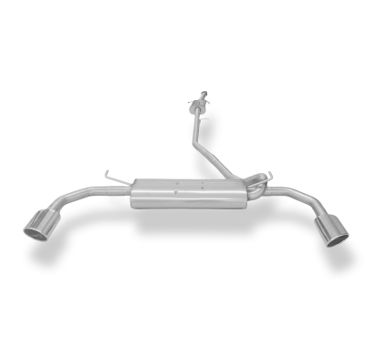 Silenciador final derecho/izquierdo y delantero para Opel Mokka 4x4 y 4x2 Fox exhaust