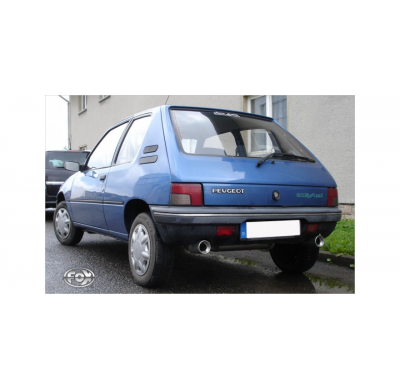 Escape FOX Peugeot 205 escape final cross salida duplex - 1x90 13 duplex