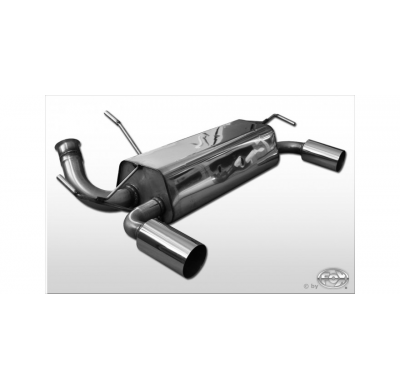 Escape FOX Peugeot 206 RC escape final cross salida duplex - 1x90 10 duplex