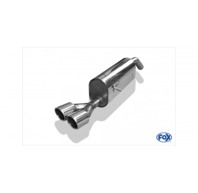 FOX Escape trasero en un lado - 2x90 tipo 16 Peugeot 207 SW RC Año:Desde 2007 1,6l 128W