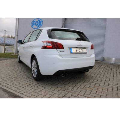 Escape FOX Peugeot 308 II Escape Final Duplex - 145x65 59 dch/izq