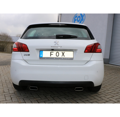 Escape FOX Peugeot 308 II Escape Final Duplex - 145x65 59 dch/izq