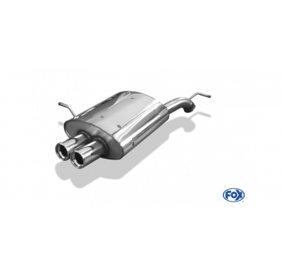 Escape FOX Peugeot 407 - 2,2l 16V escape final - 2x80 13